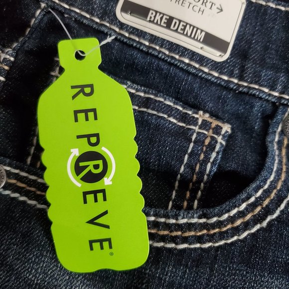 BKE Denim Jeans Straight Leg - Picture 4 of 10